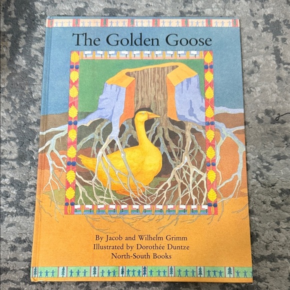 Scholastic 'The Golden Goose' Storybook - Yellow and Blue Cover - Picture 1 of 1
